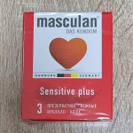 ПРЕЗЕРВАТИВЫ MASCULAN CLASSIC 1, 3 ШТ. НЕЖНЫЕ (SENITIVE)