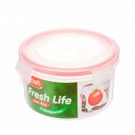 ПАКЛАН Контейнер д/пищевых продуктов 0,68л круглый (D-12 см/L-7 см)