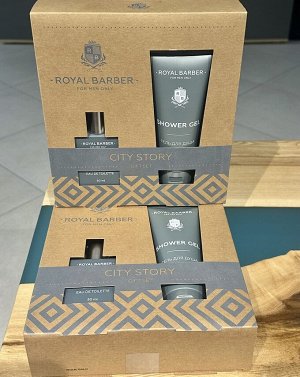Мужской подарочный набор Royal Barber City Story. Оригинал