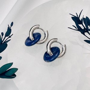 Серьги с Содалитом