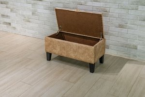 Банкетка Селеста на деревянных опорах 40*75