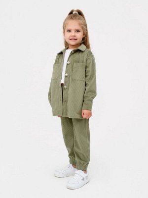 Костюм для девочки KAFTAN Velvet 38 (146-152 см), зелёный
