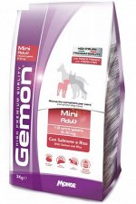 Gemon Dog Medium корм для взрослых собак средних пород тунец с рисом 3 кг
