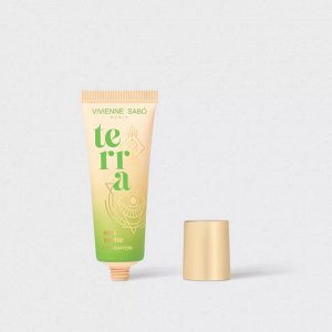 Тональный крем Матовый для лица "Terra" тон 02 холодный бежевый