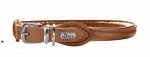 Hunter ошейник для собак Round&amp;Soft Elk 37/6 (30-33 см), коньяк, кожа лося