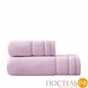 Полотенце Arya Жаккард С Окантовкой 50X90 Poise Светло-Розовый