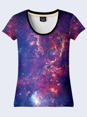3D футболка Галактика