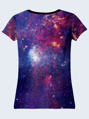3D футболка Галактика
