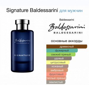 Мужские духи Signature Baldessarini 90 мл. Оригинал