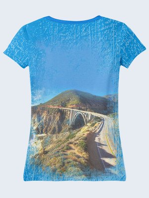 3D футболка Историческая автомагистраль 66
