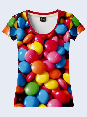 3D Футболка Конфеты M&M's