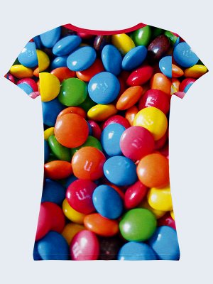 3D Футболка Конфеты M&M's