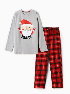 Пижама мужская KAFTAN "Santa" размер