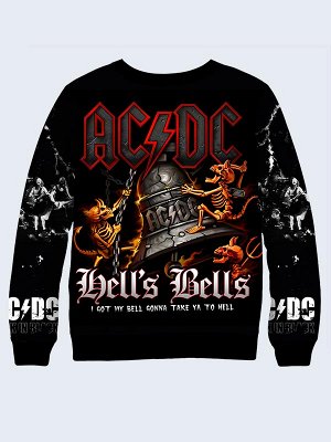 Свитшот Hells Bells  AC/DC