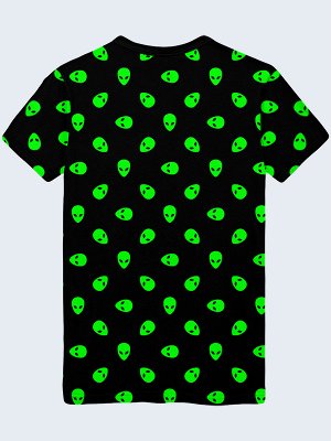 3D футболка Alien pattern