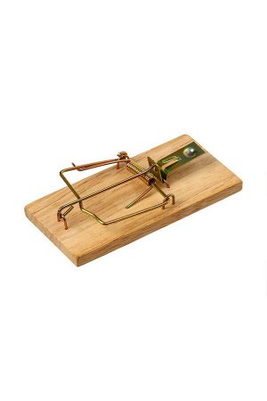 Мышеловка, 9.8x4.7 см, дерево, Greengo