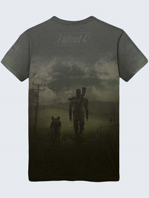 3D футболка Fallout 4 персонажи