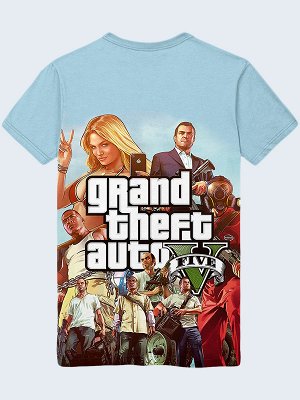 3D футболка Grand Theft Auto 5