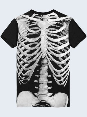 3D футболка Skeleton