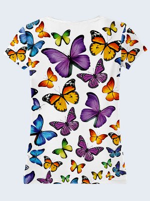 3D футболка Butterflies