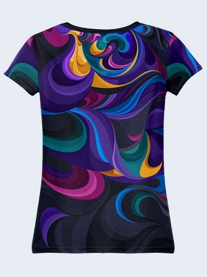 3D футболка Colorful design