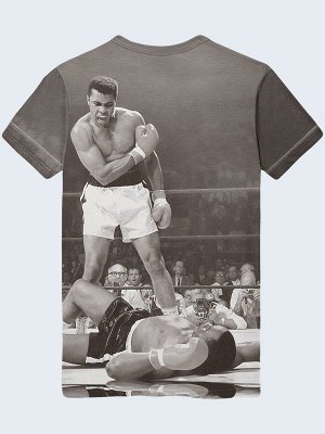3D футболка Боксёр Muhammad Ali