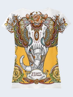 3D футболка Ethnic elephant