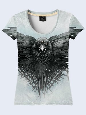 3D футболка Game of Thrones Three-eyed raven