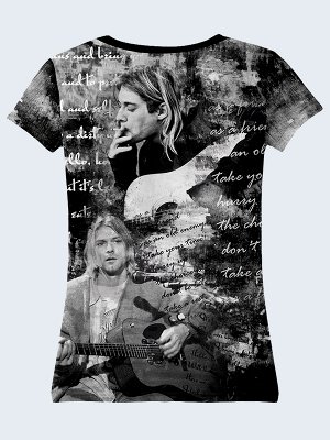 3D футболка Kurt Cobain
