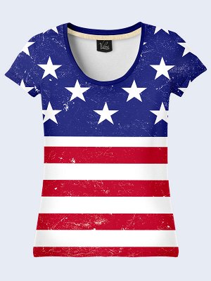 Vilno 3D футболка Американский флаг