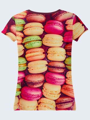 3D футболка Аппетитные макаруны