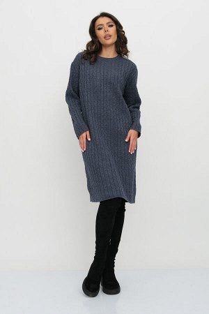 Платье 3-629/джинс