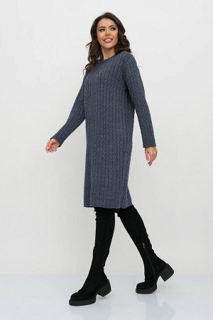Платье 3-629/джинс