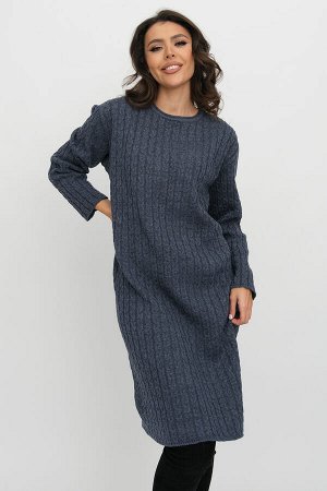 Платье 3-629/джинс
