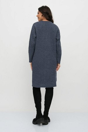 Платье 3-629/джинс
