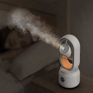 Увлажнитель воздуха с встроенным вентилятором 2в1 Bladeless Humidifying Fan HX872