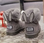 Угги низкие, искусственный мех