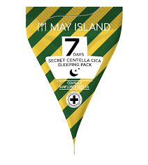 May Island 7 Secret Centella Cica Sleeping Pack  Успокаивающая ночная маска с центеллой 5гр