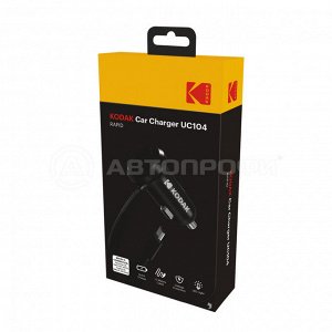 Автомобильное зарядное устройство KODAK для телефона/планшета, micro-USB, Quick Charge 3.0.