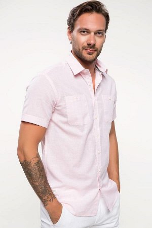 Рубашка / сорочка мужская розовая