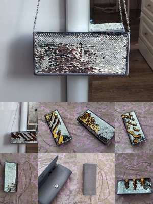 Новый, праздничный клатч