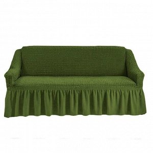 Чехол на 4-х, 5-ти местный диван зеленый