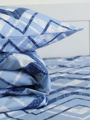 Постельное бельё 2 сп Экономь и Я 175*225см, 175*225см, 50*70см-2шт, 60г/м2, микрофибра