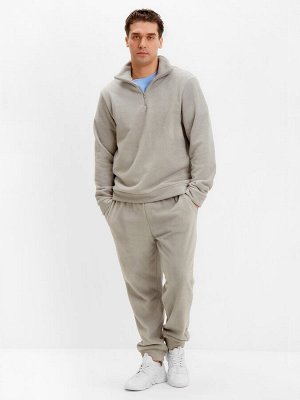 Брюки флисовые мужские спортивные MINAKU: Fleece Soft, серые