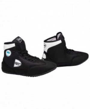 Обувь для борьбы GWB-3052/GWB-3055, черная/белая