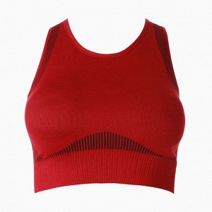 Топ INAKU: SPORTLY, цвет красный р-р