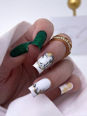LAK NAILS #F228 Фольгированный слайдер для дизайна ногтей/для маникюра