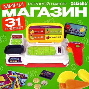 Игровой набор «Мини касса» с аксессуарами, световые и звуковые эффекты