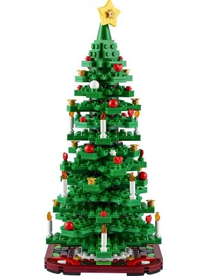 Renzaima Новогодний подарок конструктор LEGO Christmas Tree 2-в-1, 40573