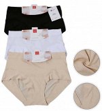 UO KIN Арт:T0086 Трусы женские Бамбук, шортики с средней посадкой